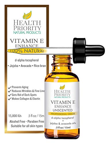 100% Natural & Organic Vitamin E Oil