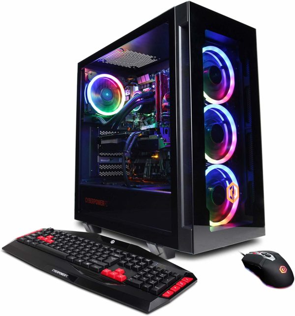 CYBERPOWERPC Gamer Supreme Liquid Cool Gaming PC Desktop