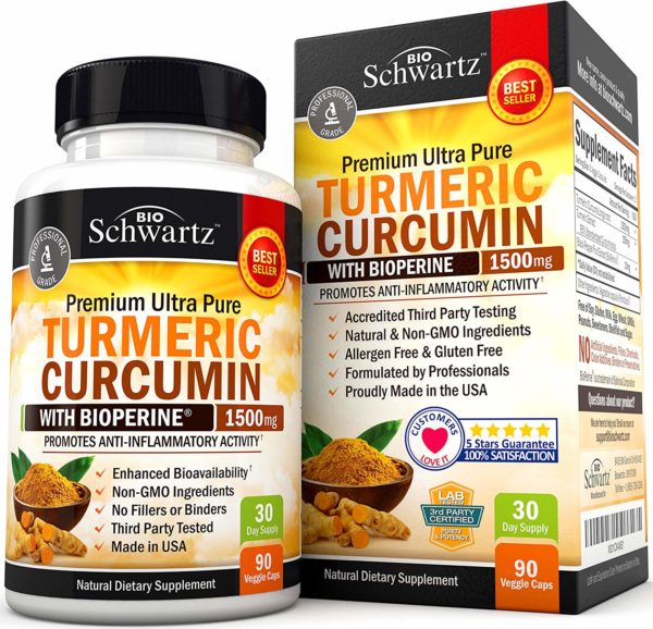 Turmeric Curcumin with Bioperine