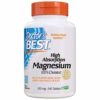 Doctor's Best High Absorption Magnesium Glycinate Lysinate, 100% Chelated, TRACCS, Not Buffered, Headaches, Sleep, Energy, Leg Cramps, Non-GMO, Vegan, Gluten Free, Soy Free, 100 mg, 240 Tablets image