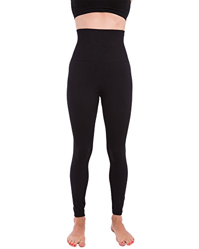 Homma Premium Thick High Waist Tummy Compression Slimming Leggings image