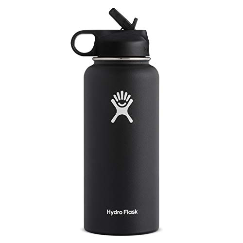 Hydro Flask Wide Mouth Water Bottle, Straw Lid - Multiple Sizes & Colors image