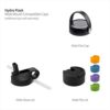 Hydro Flask Wide Mouth Water Bottle, Straw Lid - Multiple Sizes & Colors image