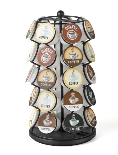 K-Cup Carousel – Holds 35 K-Cups in Black