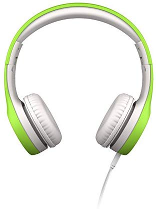 LilGadgets Connect+ Premium Volume Limited Wired Headphones with SharePort for Children - Green