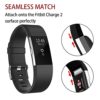 POY Replacement Bands Compatible for Fitbit Charge 2, Classic & Special Edition Adjustable Sport Wristbands image