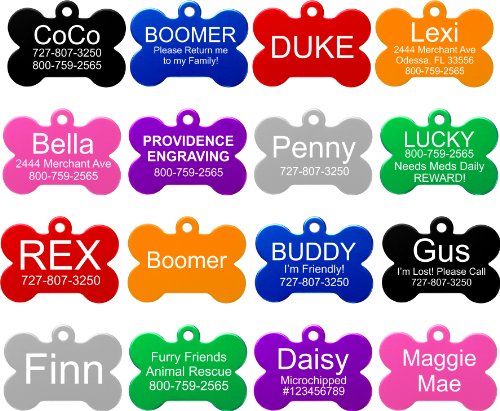 Providence Engraving Pet ID Tags