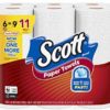 Scott Paper Towels Choose-A-Sheet, White, 6 Mega Rolls image