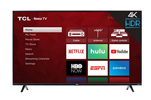 TCL 55 inch 4K Smart LED Roku TV (2019)