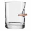The Original BenShot Bullet Rocks Glass with Real 0.308 Bullet Made in the USA image