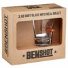 The Original BenShot Shot Glass with Real 0.308 Bullet MADE in the USA image