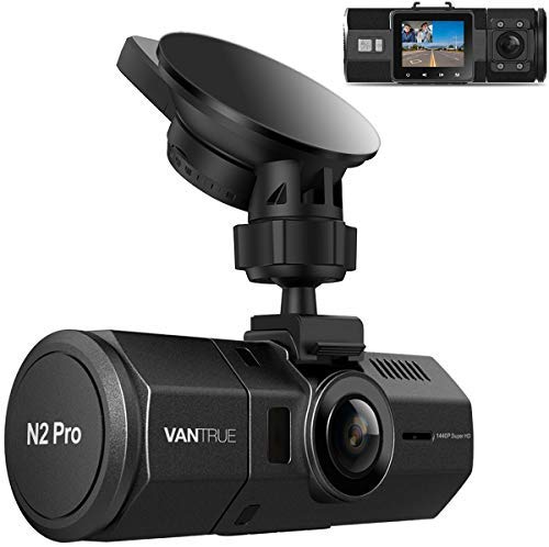 Vantrue Night Vision Front and Inside Dash Camera