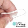 Xray Marker Adhesive, Radhesive, 2 Strips, Reusable, Washable, X-Ray Marker Adhesive Strips, World of X-Ray image