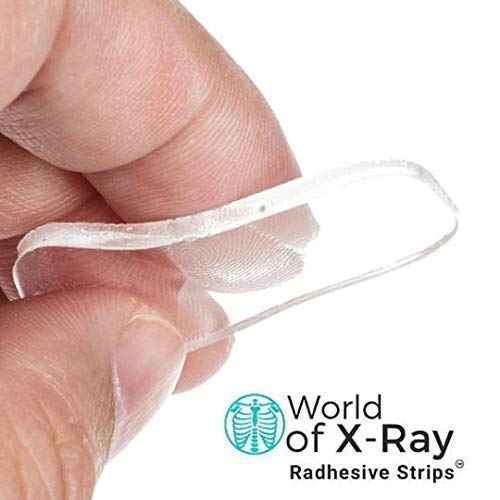 Xray Marker Adhesive, Radhesive, 2 Strips, Reusable, Washable, X-Ray Marker Adhesive Strips, World of X-Ray image
