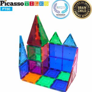 PicassoTiles 3D Building Blocks Construction Playboards