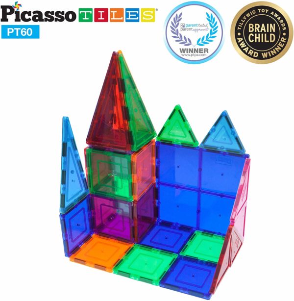 PicassoTiles 3D Building Blocks Construction Playboards