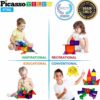 PicassoTiles 3D Building Blocks Construction Playboards