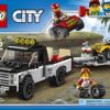 LEGO City ATV Race Team 60148 Building Kit with Toy Truck and Race Car Toys (239 Pieces) image