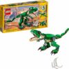 LEGO Creator Mighty Dinosaurs 31058 Build It Yourself Dinosaur Set, Create a Pterodactyl, Triceratop and T Rex Toy (174 Pieces) image