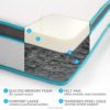 Linenspa 10 Inch Memory Foam and Innerspring Hybrid Mattress - Medium Feel - Twin image
