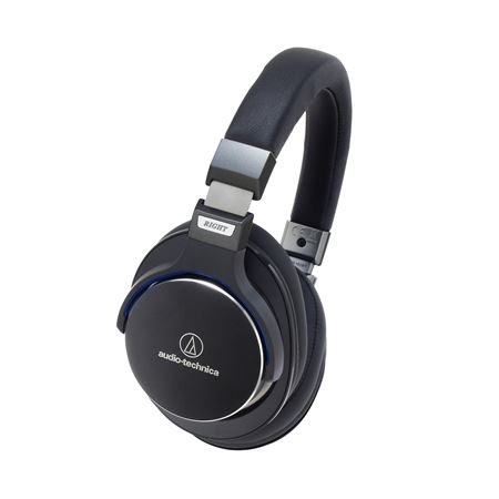 Mambolin Audio-Technica ATH-MSR7 SonicPro Over-Ear Headphones - (Black)