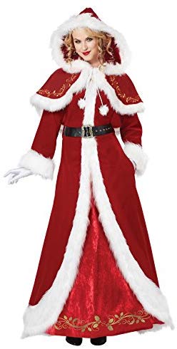 California Costumes Women's Mrs. Claus Deluxe Adult image