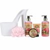 Draizee Spa Luxurious Home Relaxation Lovely Fragrance Gift Bag for Woman (Rose Scented Heel Shoe, 4 Pieces) - #1 Best Christmas Gift for Women image