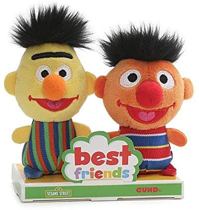 Gund Sesame Street Bert and Ernie BFF Set