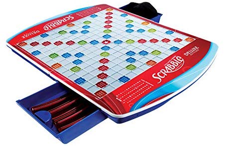 Mambolin Hasbro Scrabble Deluxe Edition (Amazon Exclusive)