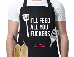I’ll Feed All You – Funny Black Apron