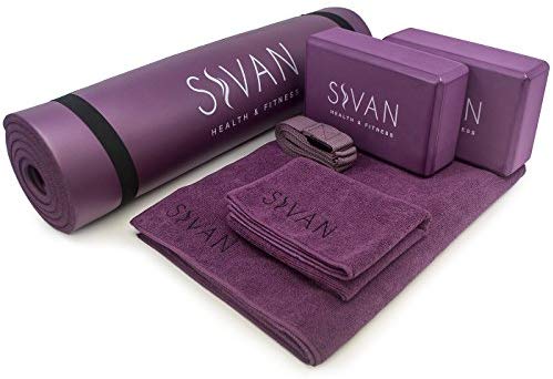 Mambolin Sivan Health and Fitness Yoga Set 6-Piece– Includes 1/2