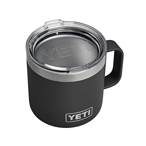 Mambolin YETI Rambler 14 oz Stainless Steel Vacuum Insulated Mug with Lid