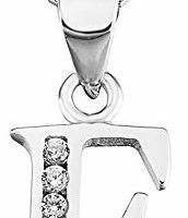 YFN Initial Pendant Necklace in Sterling Silver