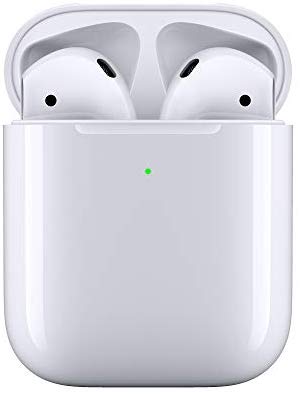 Mambolin Apple AirPods with Wireless Charging Case (Latest Model)