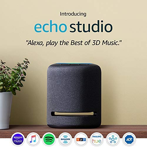 Mambolin Introducing Echo Studio - High-fidelity smart speaker with 3D audio and Alexa