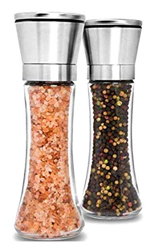 Premium Stainless Steel Salt and Pepper Grinder