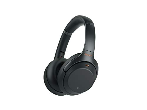 Mambolin Sony Noise Cancelling Headphones WH1000XM3: Wireless Bluetooth Over the Ear Headphones with Mic and Alexa voice control - Industry Leading Active Noise Cancellation - Black