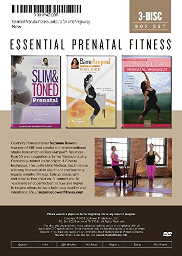 Essential Prenatal Fitness Box Set - Challenging Workouts for a Fit Pregnancy