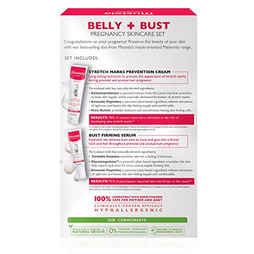 Mustela Belly & Bust Pregnancy Skincare Set