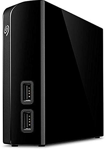 Mambolin Seagate Backup Plus Hub 10TB External Hard Drive Desktop HDD – USB 3.0, for Computer Desktop Workstation PC Laptop Mac, 2 USB Ports 2 Months Adobe CC Photography (STEL10000400)