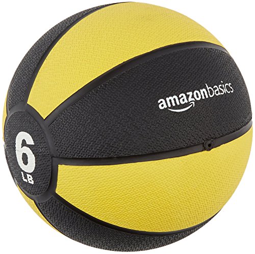 AmazonBasics Medicine Ball for Workouts Exercise Balance Training