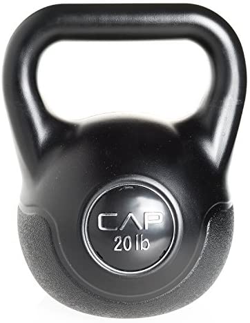 CAP Barbell Vinyl Coated Cement Kettlebell