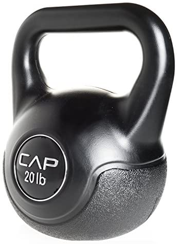 CAP Barbell Vinyl Coated Cement Kettlebell