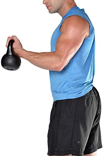 CAP Barbell Vinyl Coated Cement Kettlebell