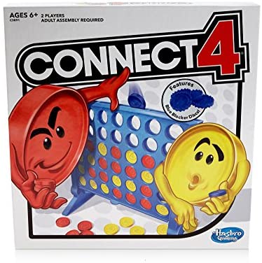Connect 4 Strategy Board Game for Ages 6 and Up