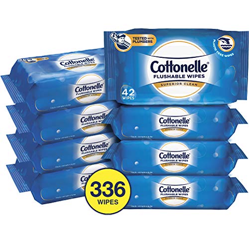 Cottonelle FreshCare Flushable Wipes for Adults