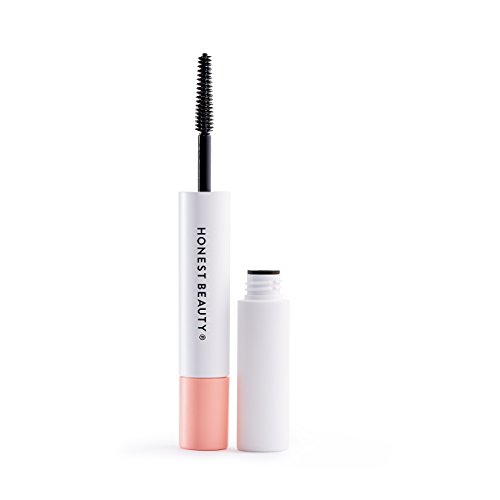 Honest Beauty Extreme Length Mascara + Lash Primer | 2-in-1 Boosts Lash Length, Volume & Definition | Silicone Free, Paraben Free, Dermatologist & Ophthalmologist Tested, Cruelty Free | 0.27 fl. oz.