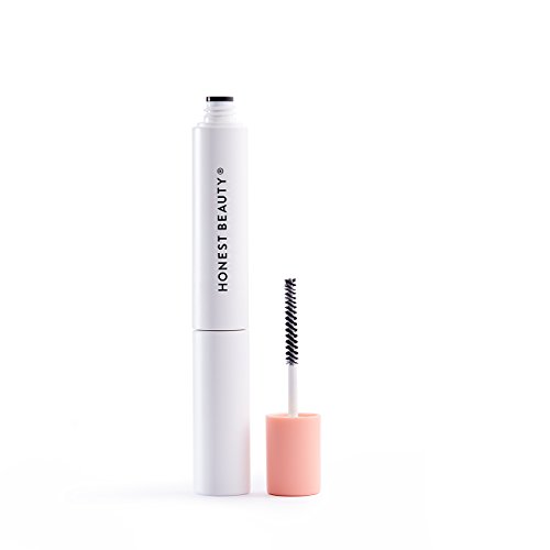 Honest Beauty Extreme Length Mascara + Lash Primer | 2-in-1 Boosts Lash Length, Volume & Definition | Silicone Free, Paraben Free, Dermatologist & Ophthalmologist Tested, Cruelty Free | 0.27 fl. oz.