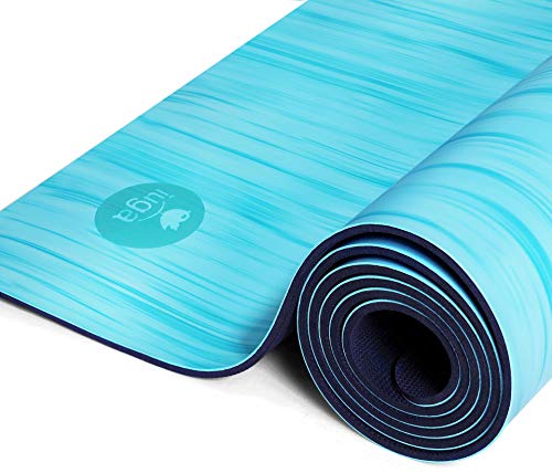 IUGA Pro Non Slip Yoga Mat, Unbeatable Non Slip Performance, Eco Friendly and SGS Certified Material for Hot Yoga, Odorless Lightweight and Extra Large Size, Free Carry Strap