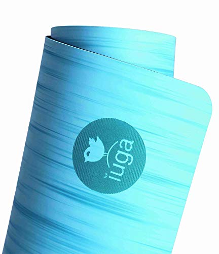 IUGA Pro Non Slip Yoga Mat, Unbeatable Non Slip Performance, Eco Friendly and SGS Certified Material for Hot Yoga, Odorless Lightweight and Extra Large Size, Free Carry Strap